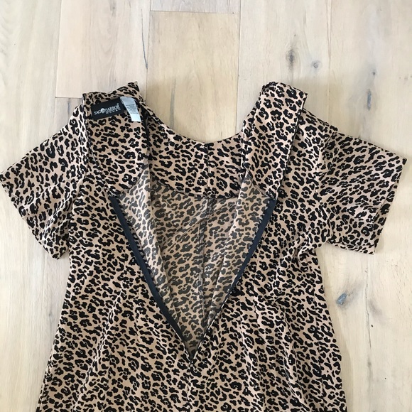Leopard Print Mini Dress - Picture 9 of 9